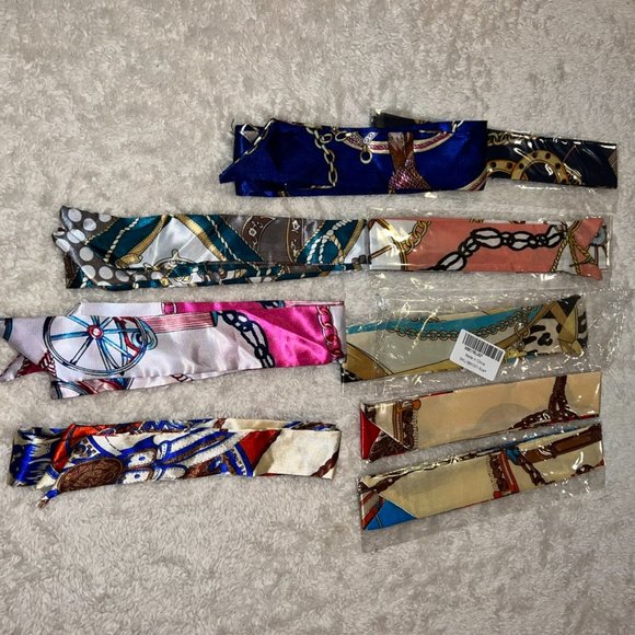 Miuco Bamboo Handbag with Dust Bag Included and Scarves - Picture 4 of 6